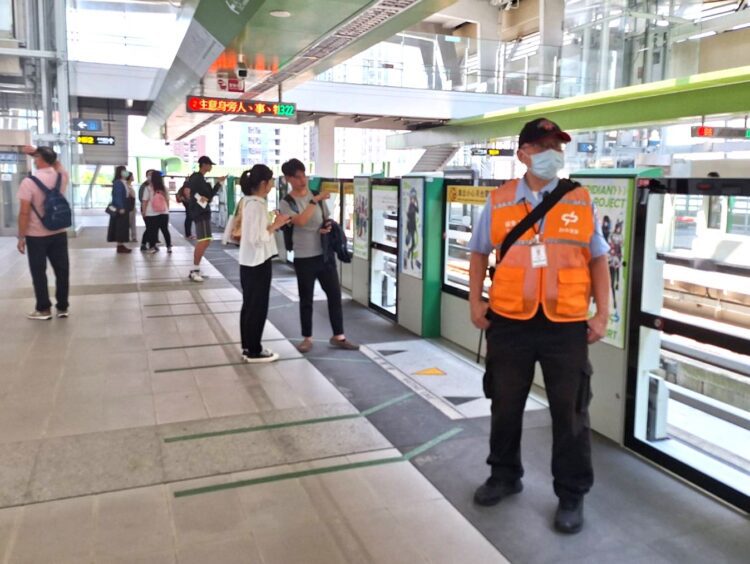 嚴密守護車站及列車安全-中捷全面提升人力、裝備