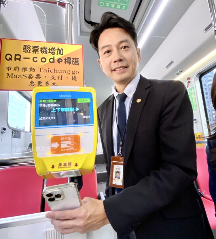 中市交通局推公車禮貌運動-力挺奧運藏巧思