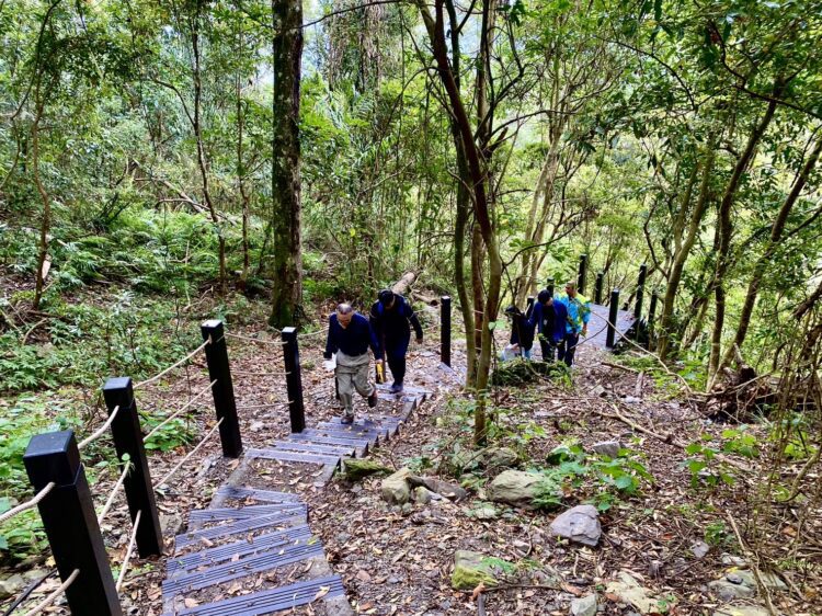 步道分級安心遊-中市府打造優質登山健行環境