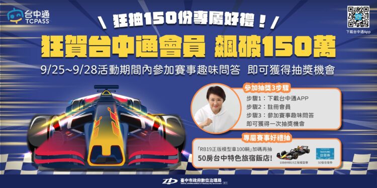 台灣首度國際賽車展演在台中-數位局攜手900家名店行銷台中