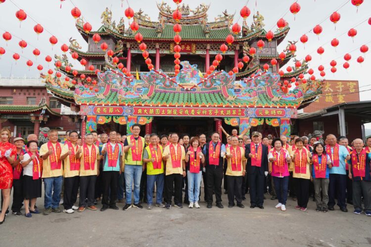 中市大里草湖太子宮建廟160年暨重建30周年宮慶-鄭副市長感謝庇佑鄉里