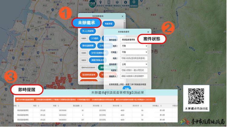 優化「158plus空間資訊網」-中市地政局籲速辦繼承登記-確保財產安全