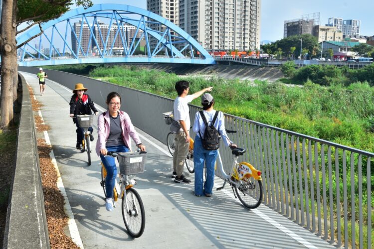 旱溪西路自行車道完工-太平區綠色休閒觀光新選擇！