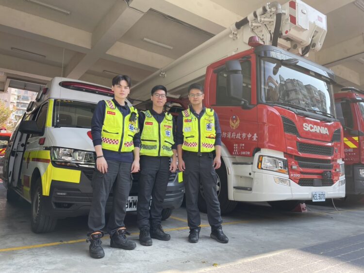 守護城市！中市高級救護技術員成功接生女嬰